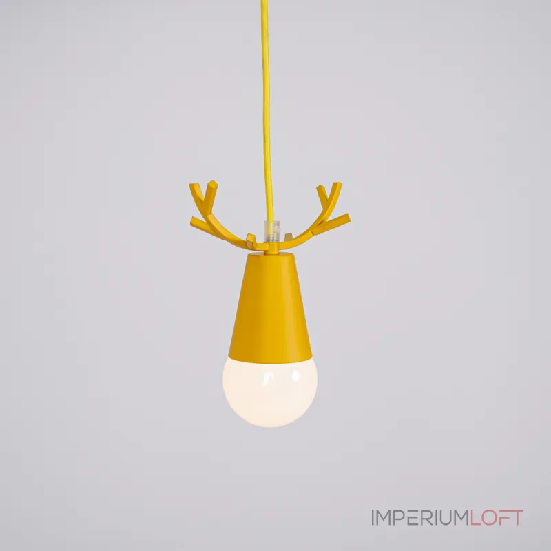Подвесной светильник DEER ONE Желтый от ImperiumLoft Подвесной светильник DEER ONE Желтый от ImperiumLoft