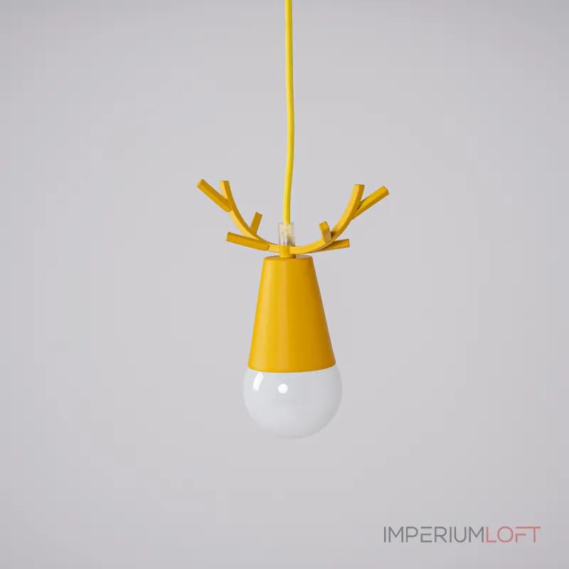 Подвесной светильник DEER ONE Желтый от ImperiumLoft Подвесной светильник DEER ONE Желтый от ImperiumLoft