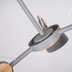 Люстра на штанге ROLLA 3 Gray