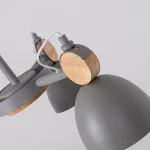 Люстра на штанге ROLLA 3 Gray