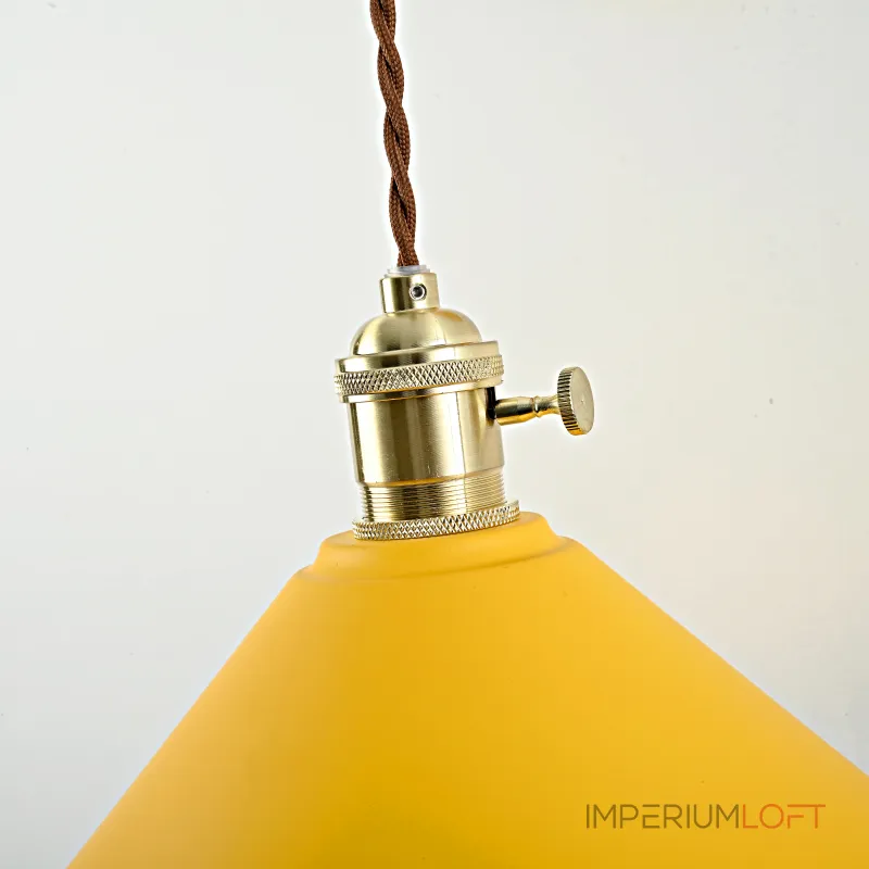 Светильник подвесной BRAID желтый от ImperiumLoft Светильник подвесной BRAID желтый от ImperiumLoft