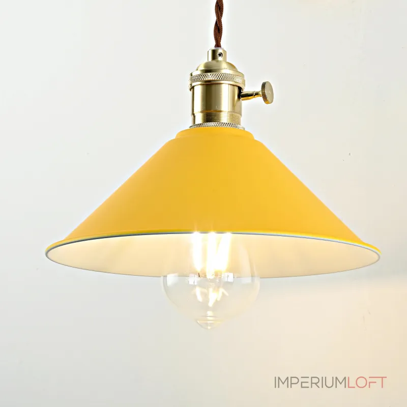 Светильник подвесной BRAID желтый от ImperiumLoft Светильник подвесной BRAID желтый от ImperiumLoft