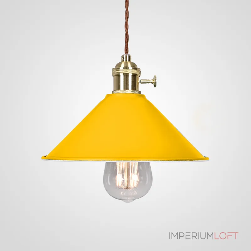 Светильник подвесной BRAID желтый от ImperiumLoft Светильник подвесной BRAID желтый от ImperiumLoft