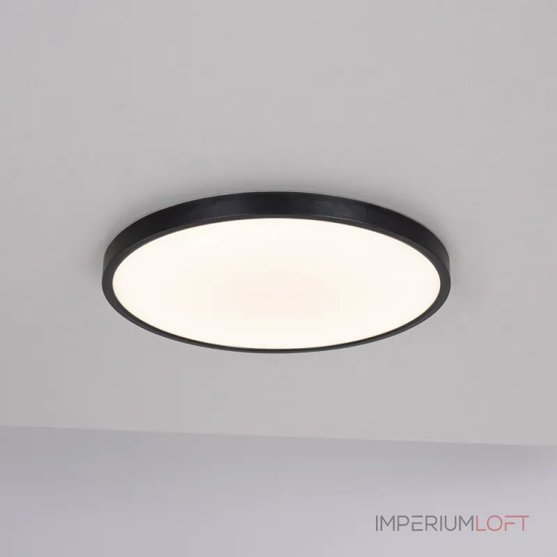 Потолочный светильник EXTRASLIM D40 Black от ImperiumLoft