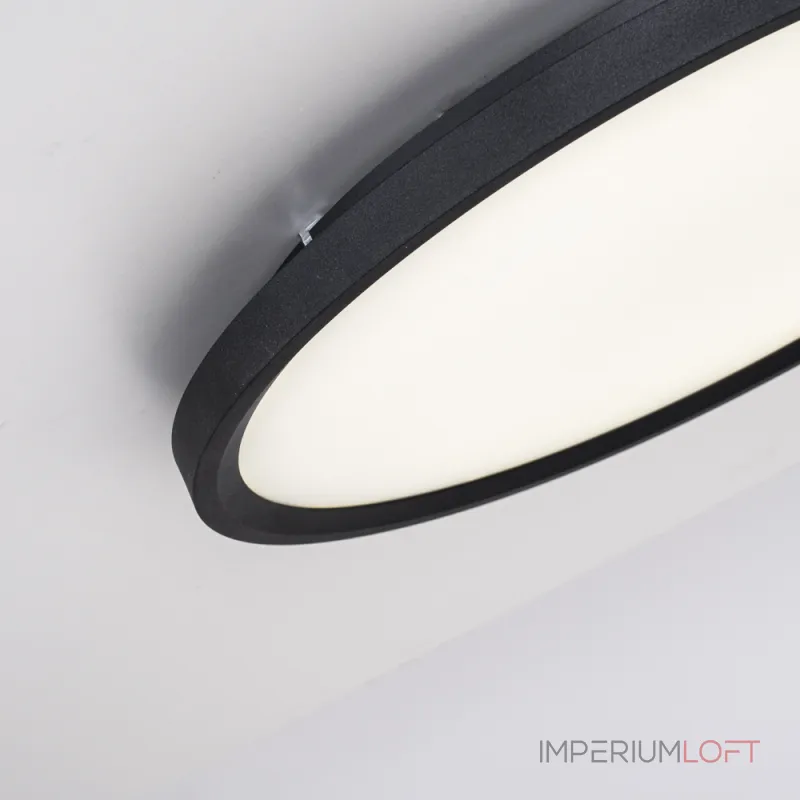 Потолочный светильник EXTRASLIM D50 Black от ImperiumLoft