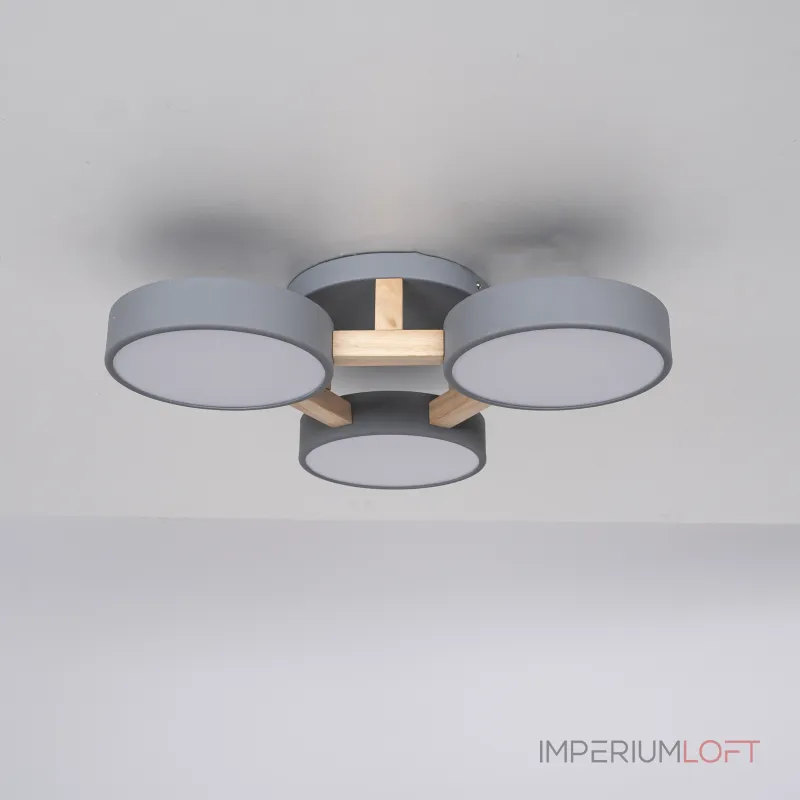 Потолочная люстра JOIST 3 Gray от ImperiumLoft