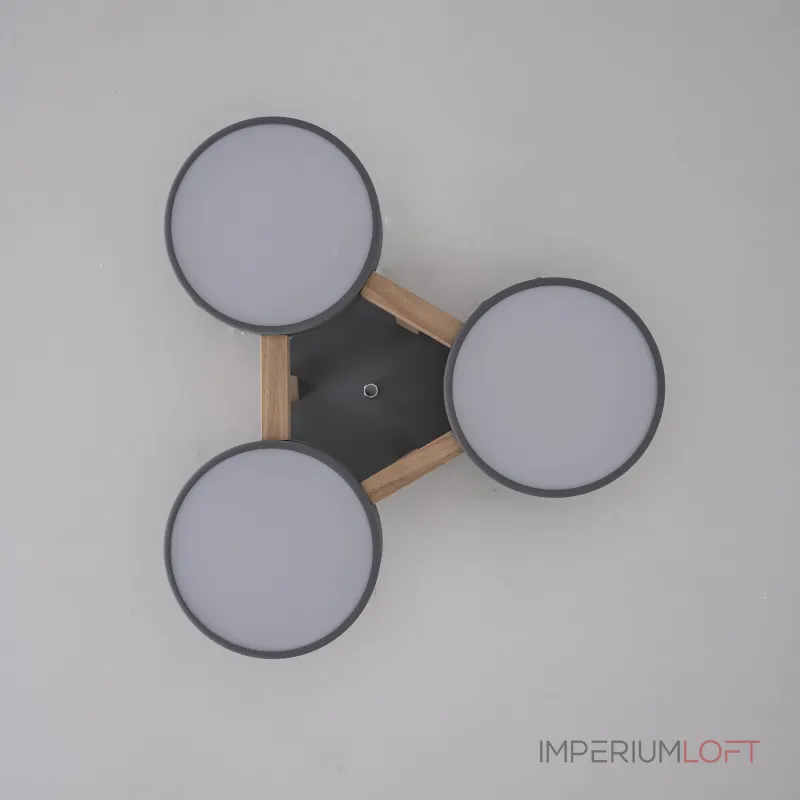 Потолочная люстра JOIST 3 Gray от ImperiumLoft