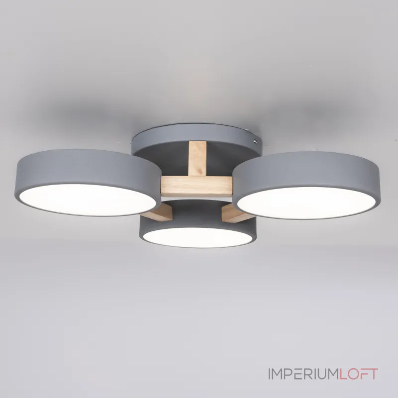 Потолочная люстра JOIST 3 Gray от ImperiumLoft