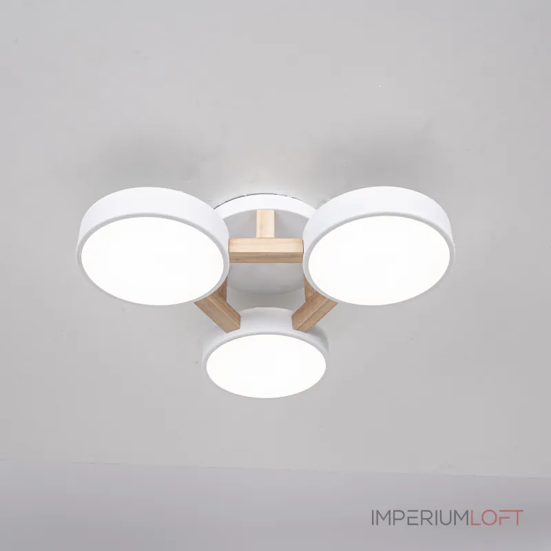 Потолочная люстра JOIST 3 White от ImperiumLoft