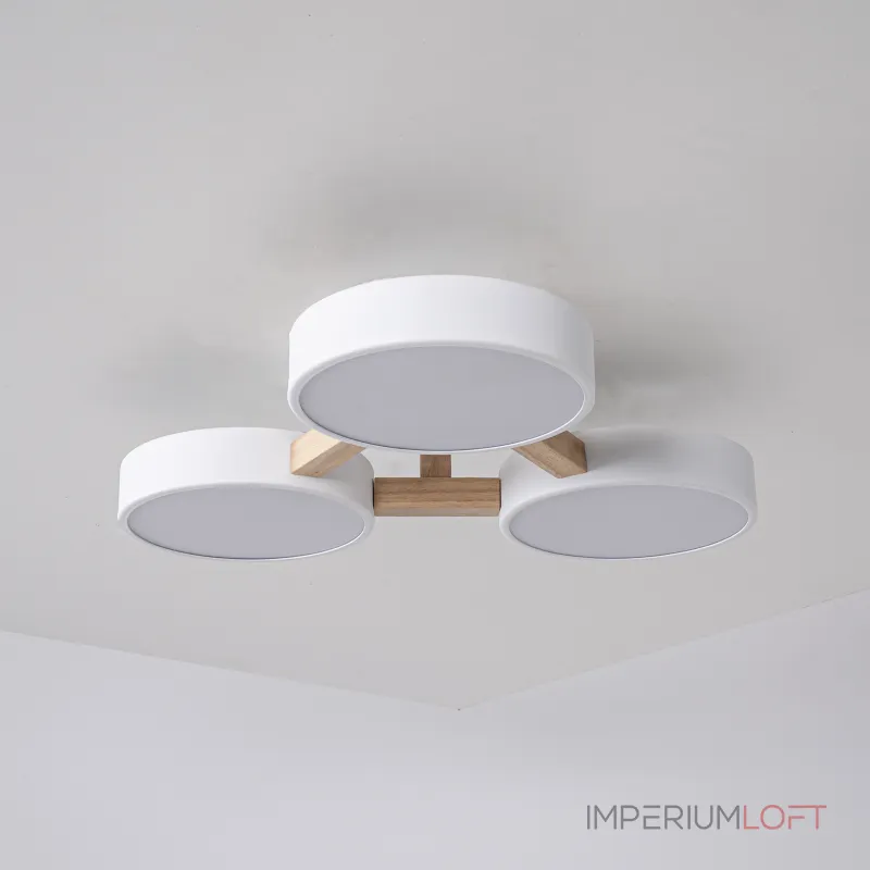 Потолочная люстра JOIST 3 White от ImperiumLoft