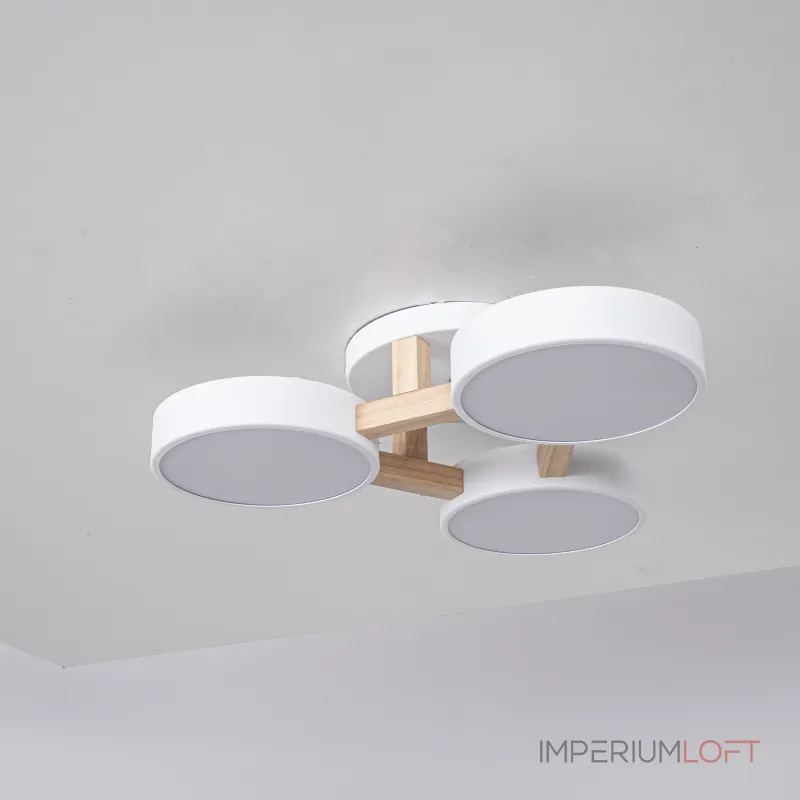 Потолочная люстра JOIST 3 White от ImperiumLoft