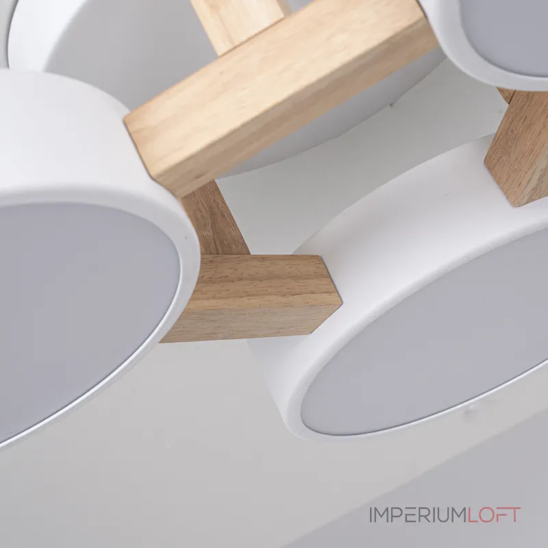 Потолочная люстра JOIST 3 White от ImperiumLoft