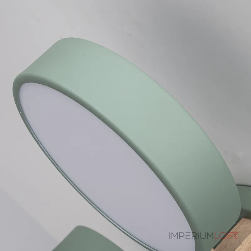 Потолочная люстра JOIST 5 Green от ImperiumLoft