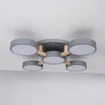 Потолочная люстра JOIST 5 Gray от ImperiumLoft