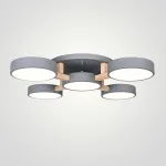 Потолочная люстра JOIST 5 Gray от ImperiumLoft