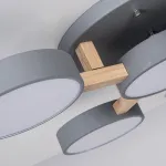 Потолочная люстра JOIST 5 Gray от ImperiumLoft