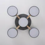 Потолочная люстра JOIST 5 Gray от ImperiumLoft