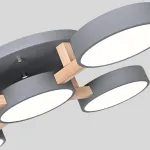 Потолочная люстра JOIST 5 Gray от ImperiumLoft