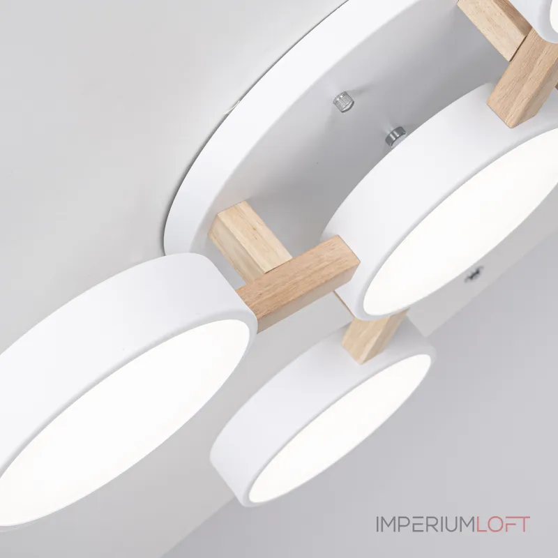 Потолочная люстра JOIST 5 White от ImperiumLoft