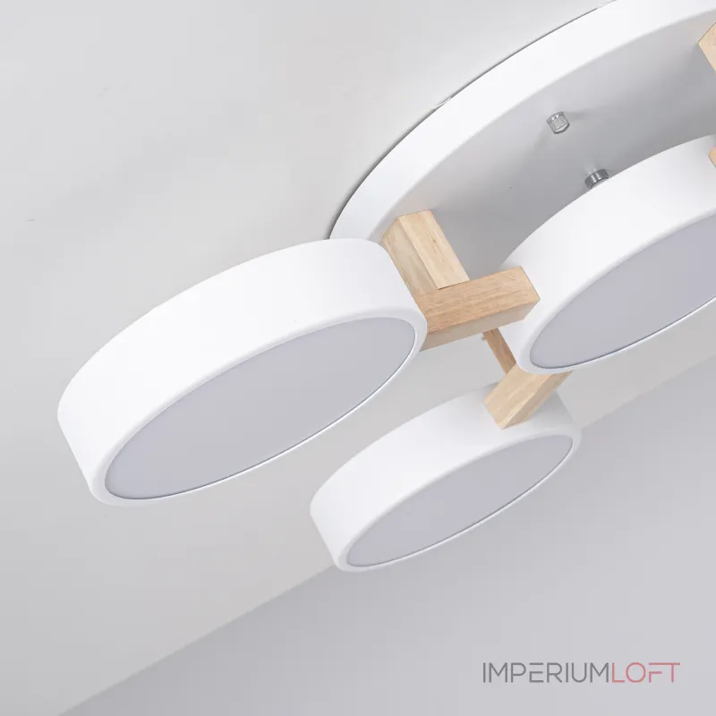 Потолочная люстра JOIST 5 White от ImperiumLoft