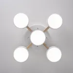 Потолочная люстра JOIST 5 White от ImperiumLoft