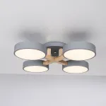 Потолочная люстра JOIST 4 Gray от ImperiumLoft