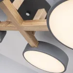 Потолочная люстра JOIST 4 Gray от ImperiumLoft