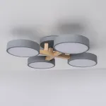 Потолочная люстра JOIST 4 Gray от ImperiumLoft