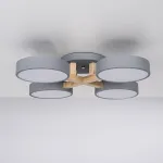 Потолочная люстра JOIST 4 Gray от ImperiumLoft