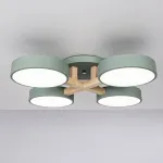 Потолочная люстра JOIST 4 Green от ImperiumLoft