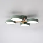 Потолочная люстра JOIST 4 Green от ImperiumLoft