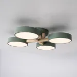 Потолочная люстра JOIST 4 Green от ImperiumLoft