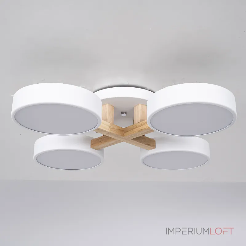 Потолочная люстра JOIST 4 White от ImperiumLoft
