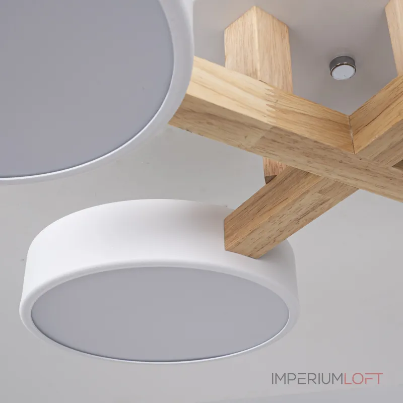 Потолочная люстра JOIST 4 White от ImperiumLoft