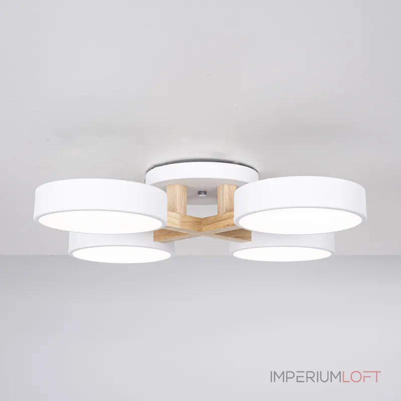 Потолочная люстра JOIST 4 White от ImperiumLoft