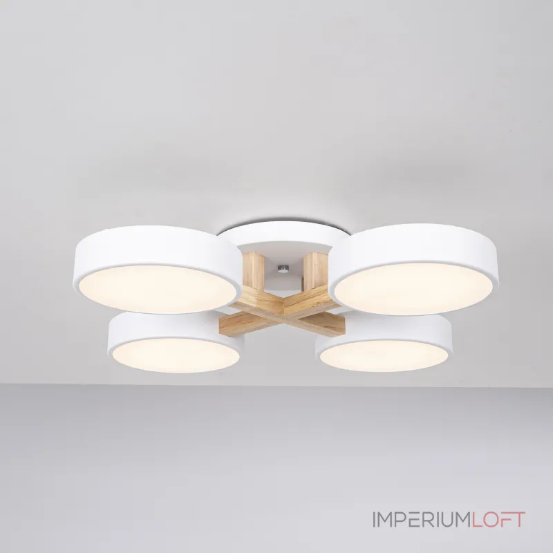Потолочная люстра JOIST 4 White от ImperiumLoft