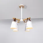 Люстра на штанге NATURA C4 white