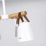 Люстра на штанге NATURA C6 white