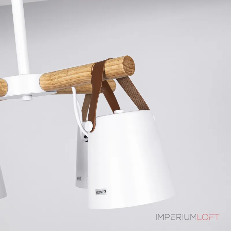 Люстра на штанге NATURA C6 white Люстра на штанге NATURA C6 white