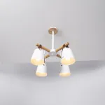 Люстра на штанге NATURA C4 white