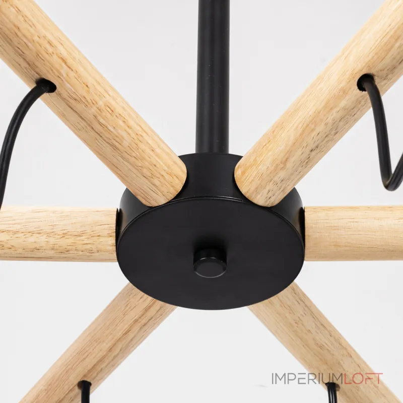 Люстра на штанге NATURA C6 black Люстра на штанге NATURA C6 black