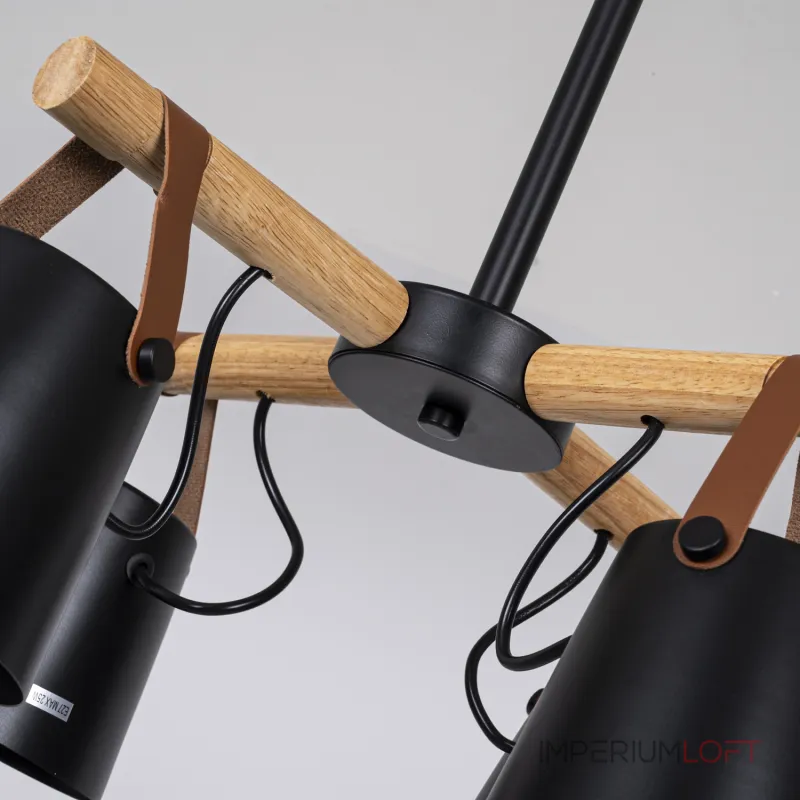 Люстра на штанге NATURA C4 black Люстра на штанге NATURA C4 black