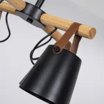 Люстра на штанге NATURA C8 black