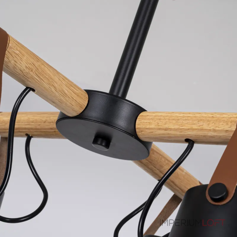 Люстра на штанге NATURA C4 black Люстра на штанге NATURA C4 black