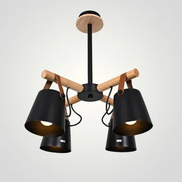 Люстра на штанге NATURA C4 black Люстра на штанге NATURA C4 black