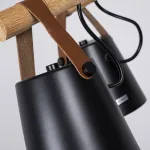 Люстра на штанге NATURA C8 black