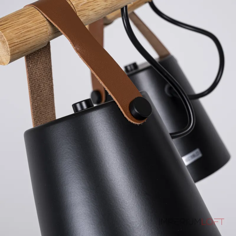 Люстра на штанге NATURA C6 black Люстра на штанге NATURA C6 black