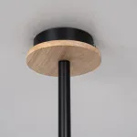 Люстра на штанге NATURA C8 black