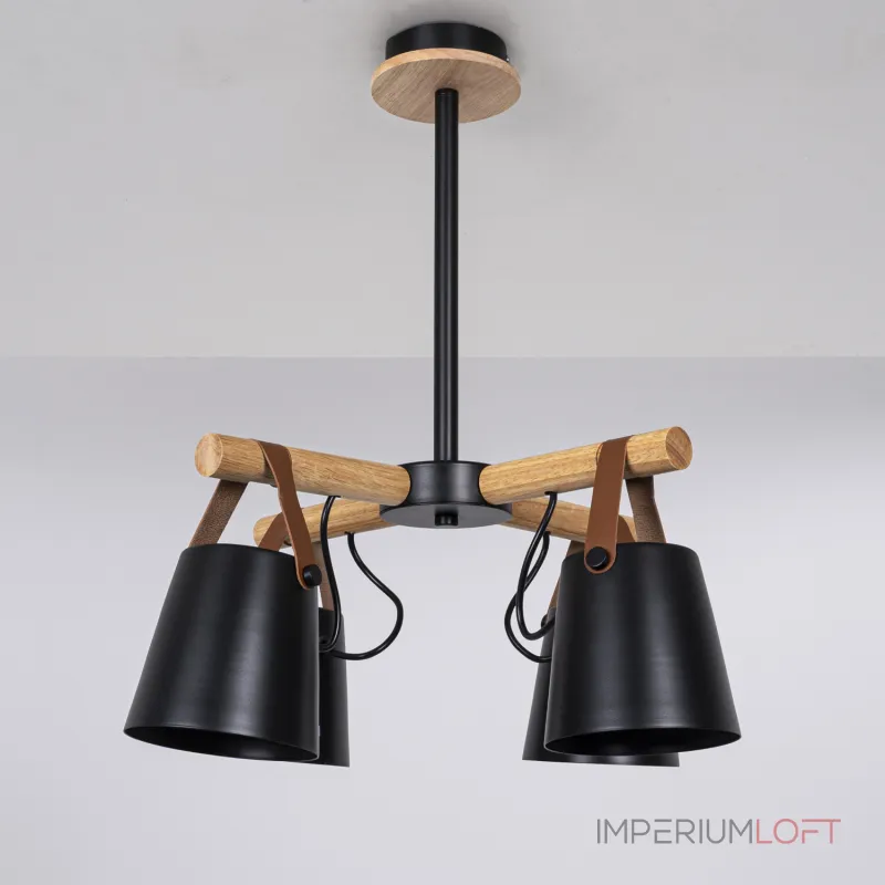 Люстра на штанге NATURA C4 black Люстра на штанге NATURA C4 black