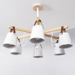 Люстра на штанге NATURA C6 white